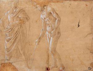 Due studi di figure da Sandro Botticelli