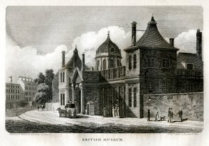 Museo Britannico, Londra, c1810 da Sands