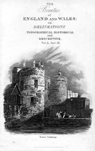 Ingresso della Torre, Torre di Londra, 1815