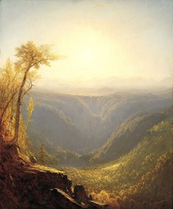 Una gola nelle montagne (Kauterskill Clove) da Sanford Robinson Gifford