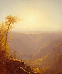 Una gola nelle montagne Kauterskill Clove da Sanford Robinson Gifford