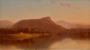 Una casa nel deserto da Sanford Robinson Gifford