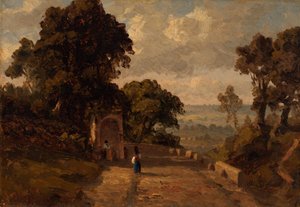 Near Ariccia, Italy da Sanford Robinson Gifford