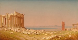 Rovine del Partenone da Sanford Robinson Gifford