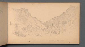 Taccuino degli schizzi, pagina 18: "Dixville Notch, 4 settembre 89".
