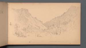 Taccuino, pagina 18: Dixville Notch, 4 settembre 89 da Sanford Robinson Gifford