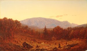 Crepuscolo su Hunter Mountain da Sanford Robinson Gifford