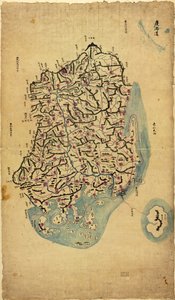 Chosŏn chido. LOC 83675009-1 da Sang Gi Chŏng