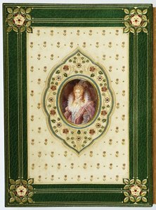 Ritratto ovale della regina Elisabetta I da Sangorski and Sutcliffe