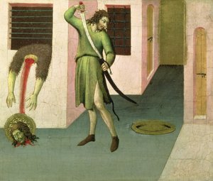La decapitazione di San Giovanni Battista da Sano di Pietro
