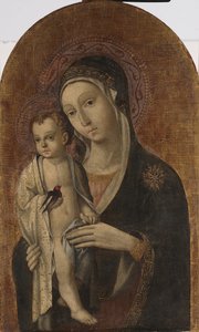 Madonna con Bambino da Sano di also Ansano di Pietro di Mencio Pietro