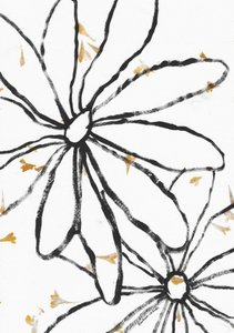 Delicate fioriture dorate da Santhosh ch