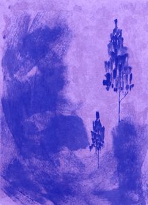 Sereni alberi viola da Santhosh ch