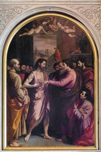 Incredulità di San Tommaso da Santi di Tito