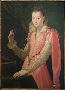 Ritratto di una giovane donna come Porzia Catone da Santi di Tito