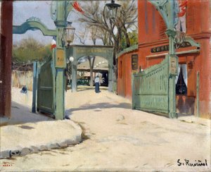Ingresso al Parco del Moulin de la Galette