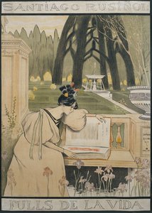 Fulls de la vida Poster da Santiago Rusiñol
