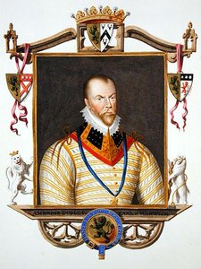 Ritratto di Ambrose Dudley (c.1528-d.1590) 1° Conte di Warwick da 