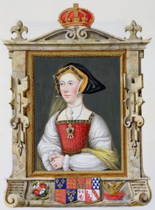 Ritratto di Jane Seymour (c.1509-37) terza regina di Enrico VIII da 