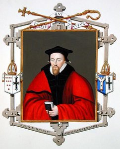 Ritratto di John Whitgift (c.1530-1604) Arcivescovo di Canterbury da 