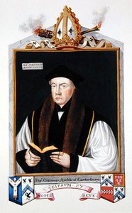Ritratto di Thomas Cranmer (1489-1556) Arcivescovo di Canterbury da 