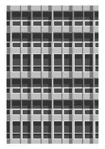 Facciata brutalista, 2015 (digitale)