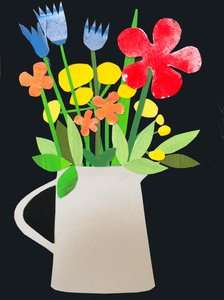 vaso con fiori