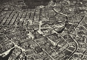 Berlino: Fliegeraufnahme des alten Kernes