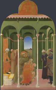 San Francesco davanti al Sultano dal Polittico di Borgo del Santo Sepolcro, 1437-1444