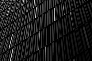 Architettura a strisce scure