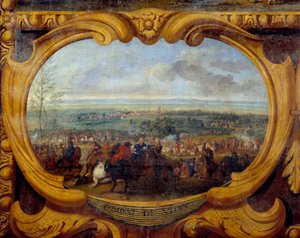 Le azioni di Luigi II di Borbone, Principe di Condé (Gran Condé) (1621-1686), Battaglia di Vitry (dettaglio) da Sauveur Le Conte