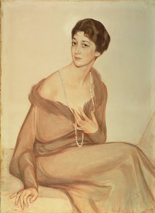 Ritratto di Vanda Weiner da Savelij Abramovich Sorin