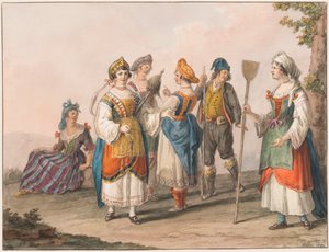 Costumi della Calabria meridionale da Saverio della Gatta