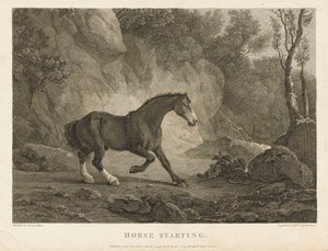 Cavallo in partenza da Sawrey (after) Gilpin