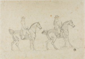 Due cavalieri da Sawrey Gilpin