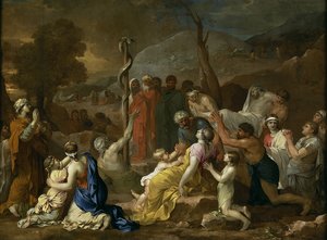 Mosè e il serpente di bronzo