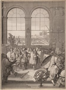 Luigi XIV in visita all