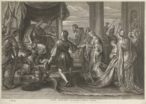 Magnanimità di Scipione da Schelte Adamsz. Bolswert