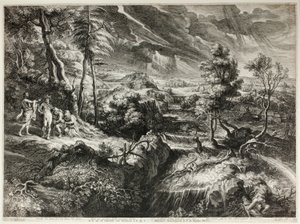 Paesaggio con Filemone e Bauci, da Grandi Paesaggi