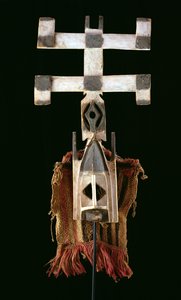 Maschera Dogon Kanaga, Mali