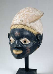 Maschera Gelede dalla società Yoruba, Nigeria
