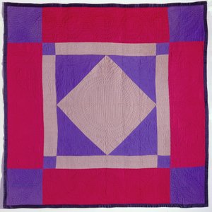 Trapunta Amish, fine XIX-inizio XX secolo (lana, cotone e quilting) da School American