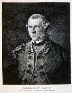 Generale Henry Gladwin, da una fotografia di un dipinto di John Holland da School American