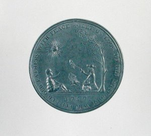 Medaglia di pace indiana da School American