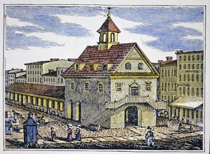 Il vecchio tribunale di Filadelfia da School American
