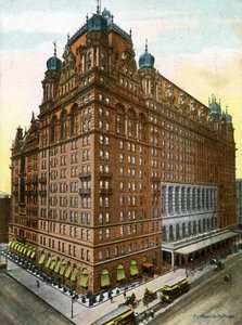 Hotel Waldorf Astoria, New York (stampa) da School American