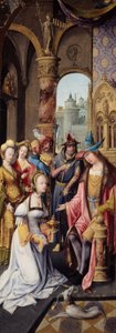 Re Salomone riceve la regina di Saba