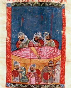 Guardie alla tomba di Cristo (Miniatura) da School Armenian