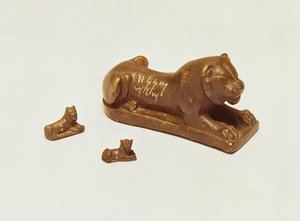 Pesi a forma di leone assiri, c.V secolo a.C.
