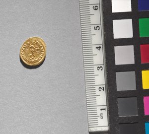 Solidus di Arkadios (rovescio), 395-408 (oro) da School Byzantine